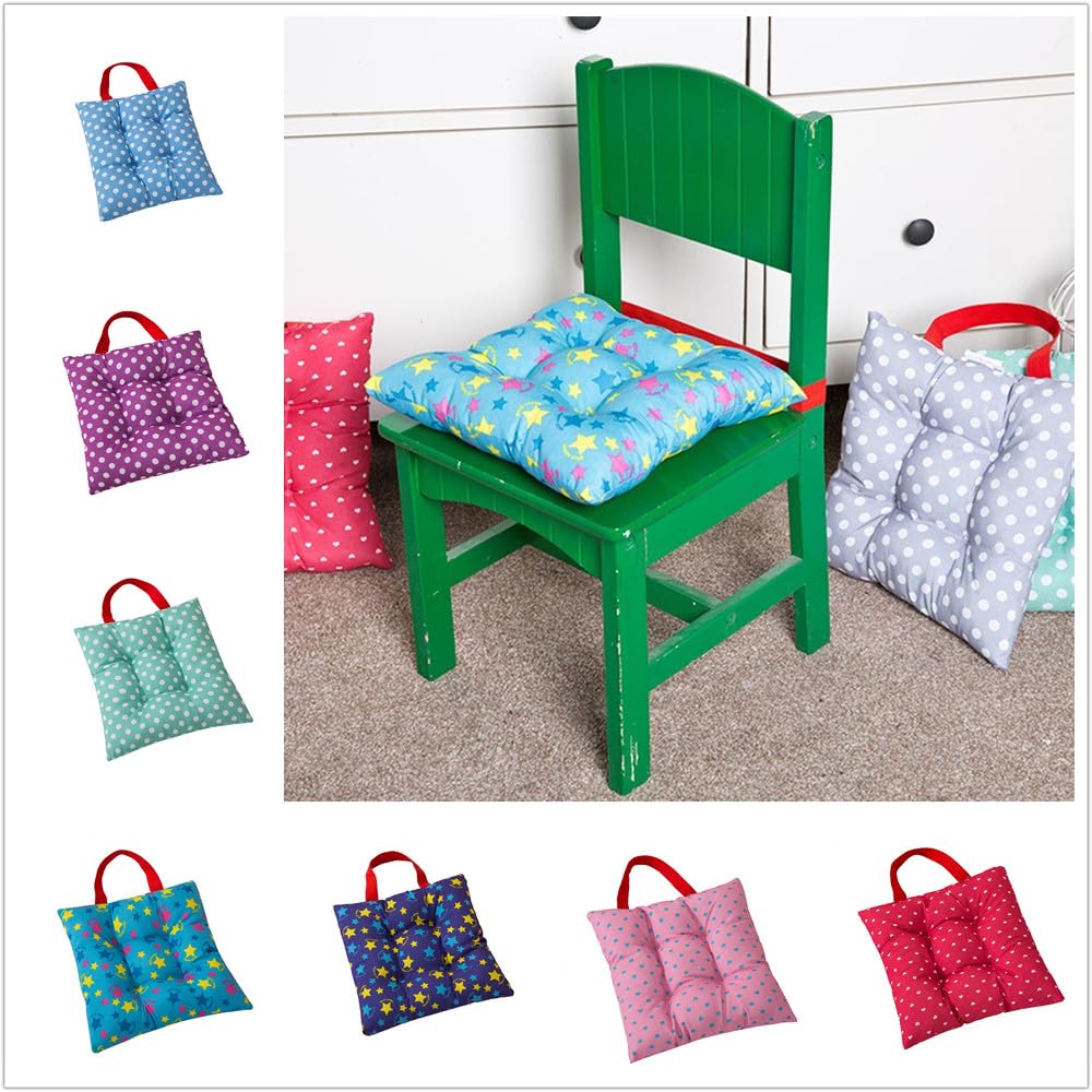 Hausadler Comfortable Chair Cushion Seat Back Square PP Cotton Insert Filling Pad for Kids Children Boy Girl, 11