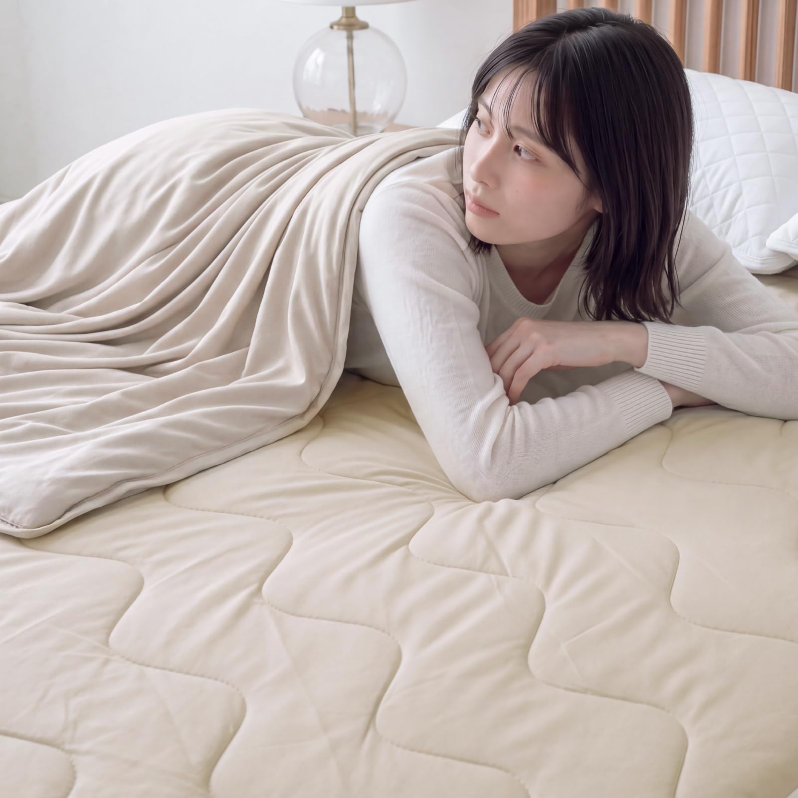 Amazon｜敷きパッド シングル 冷感 リバーシブル ショート 接触冷感 夏