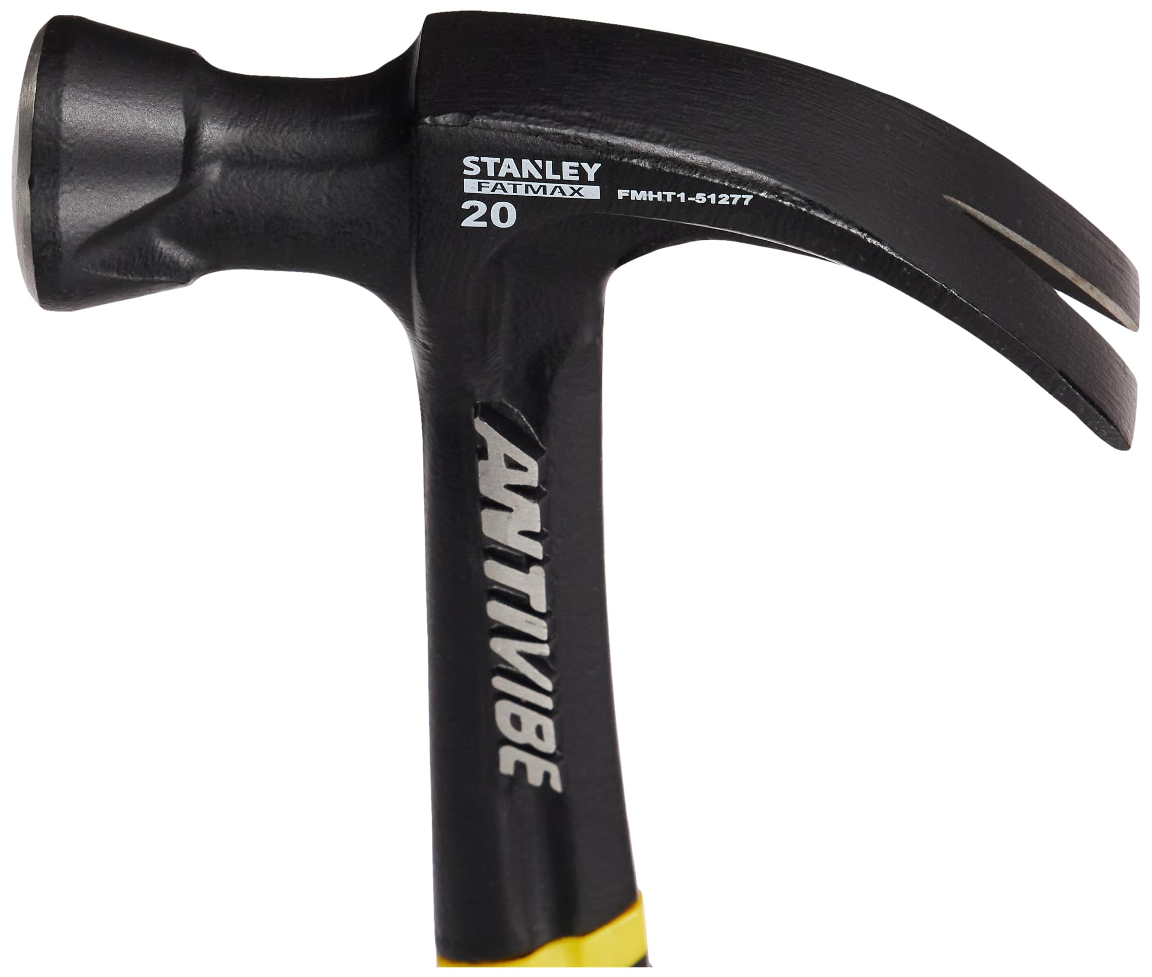 Stanley FMHT1-51277 1.25lbs curved Claw Hammer, Black/Yellow 