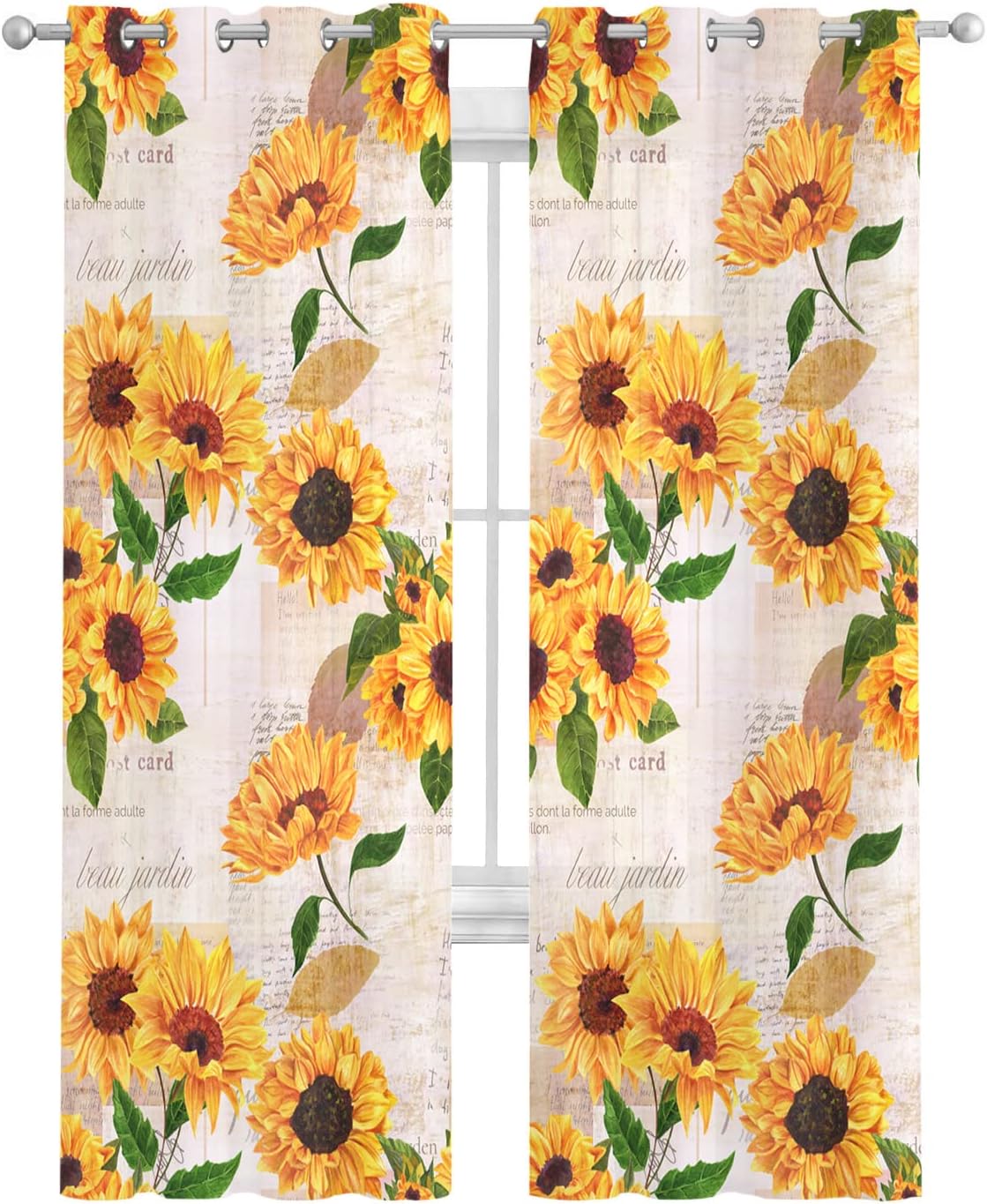 Sunflower Color Curtains: Brighten Your Home with Vibrant Yellow Style