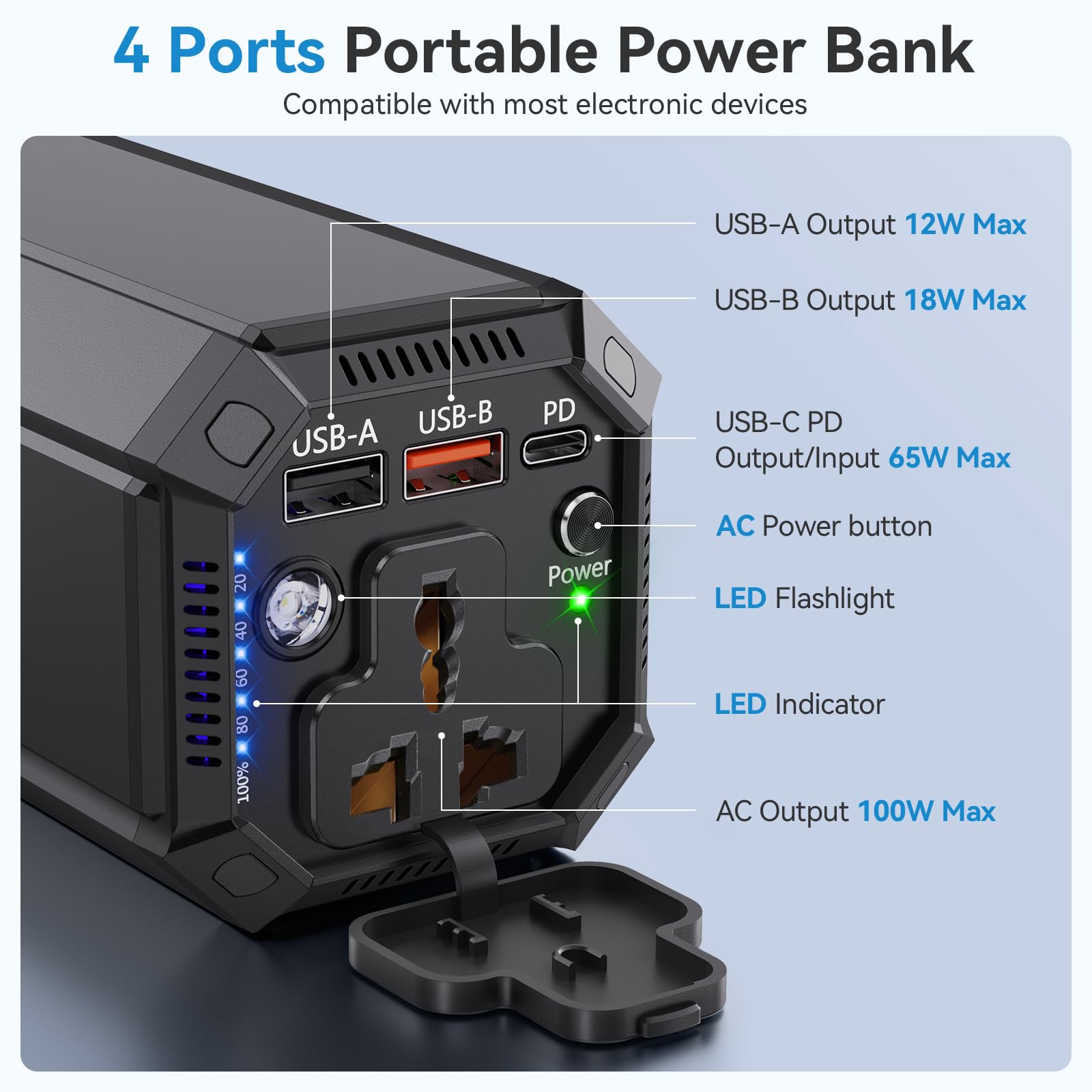 Batteria esterna con Display digale PD20W Magnet... – Vicedeal