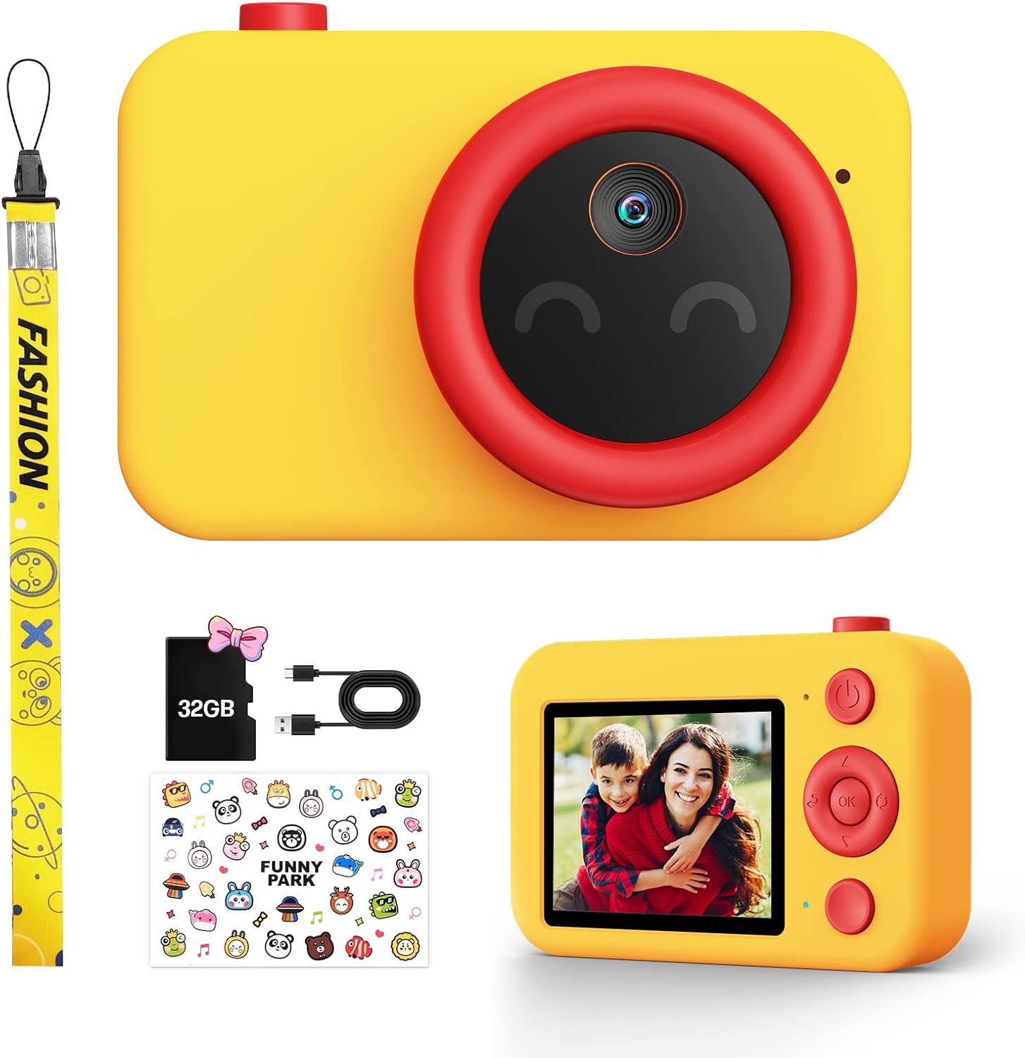 Kids Camera for Boys and Girls, SUPREUN Kids Digital Video
