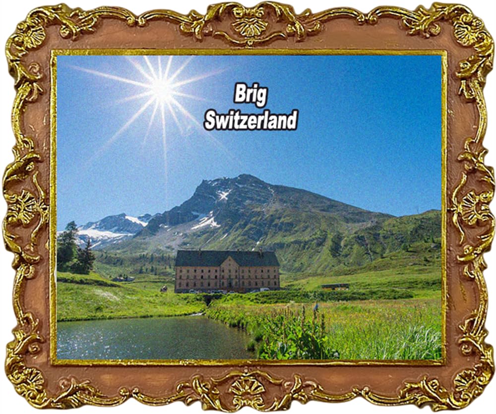 Brienz Zwitserland toeristische souvenir koelkast magneet koelkast decoratie magneet