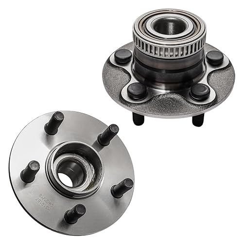 Miniatura 63 de Detroit Axle - 2 bujes de cojinete de rueda delantera para Ford Mustang 2005-2009 2006 2007 2008 Juego de rodamientos de cubo de rueda de repuesto