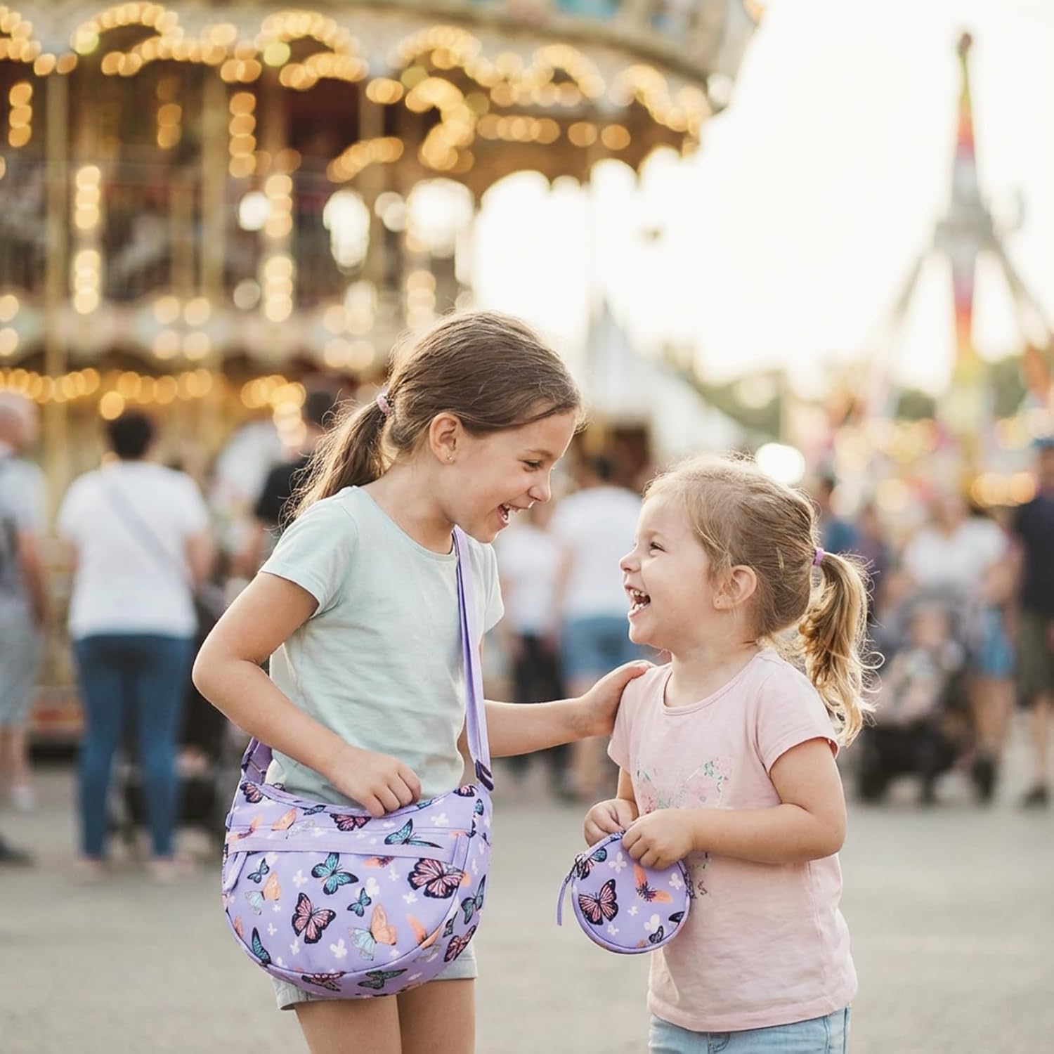 Choco Mocha Girls Crossbody Purse for Kids with Coin Purse | for Kids, for Kids - Image 2