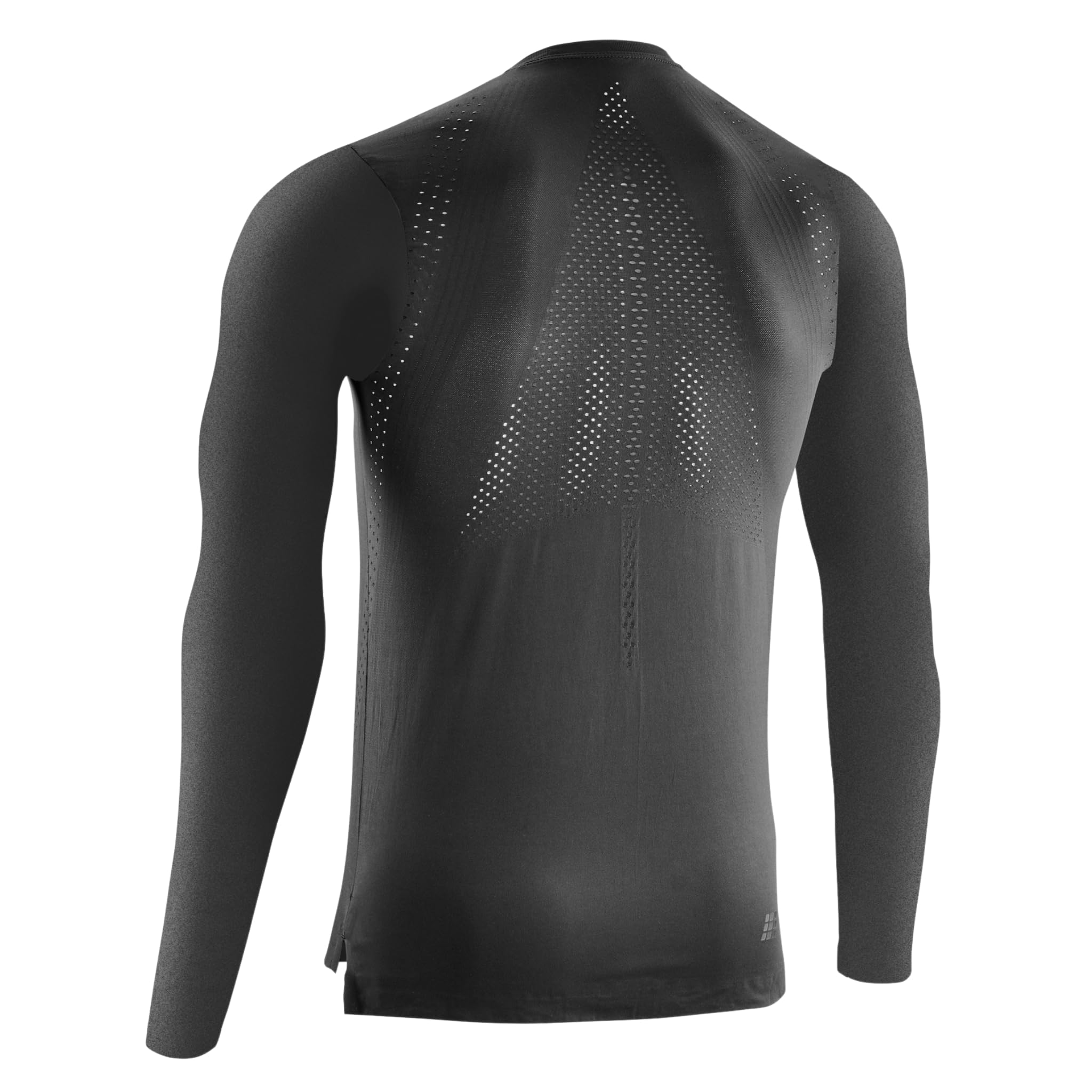 CEP – Run Ultralight Shirt Long Sleeve für Herren | Atmungsaktives Langarm Laufshirt mit perfektem Black | Größe XL