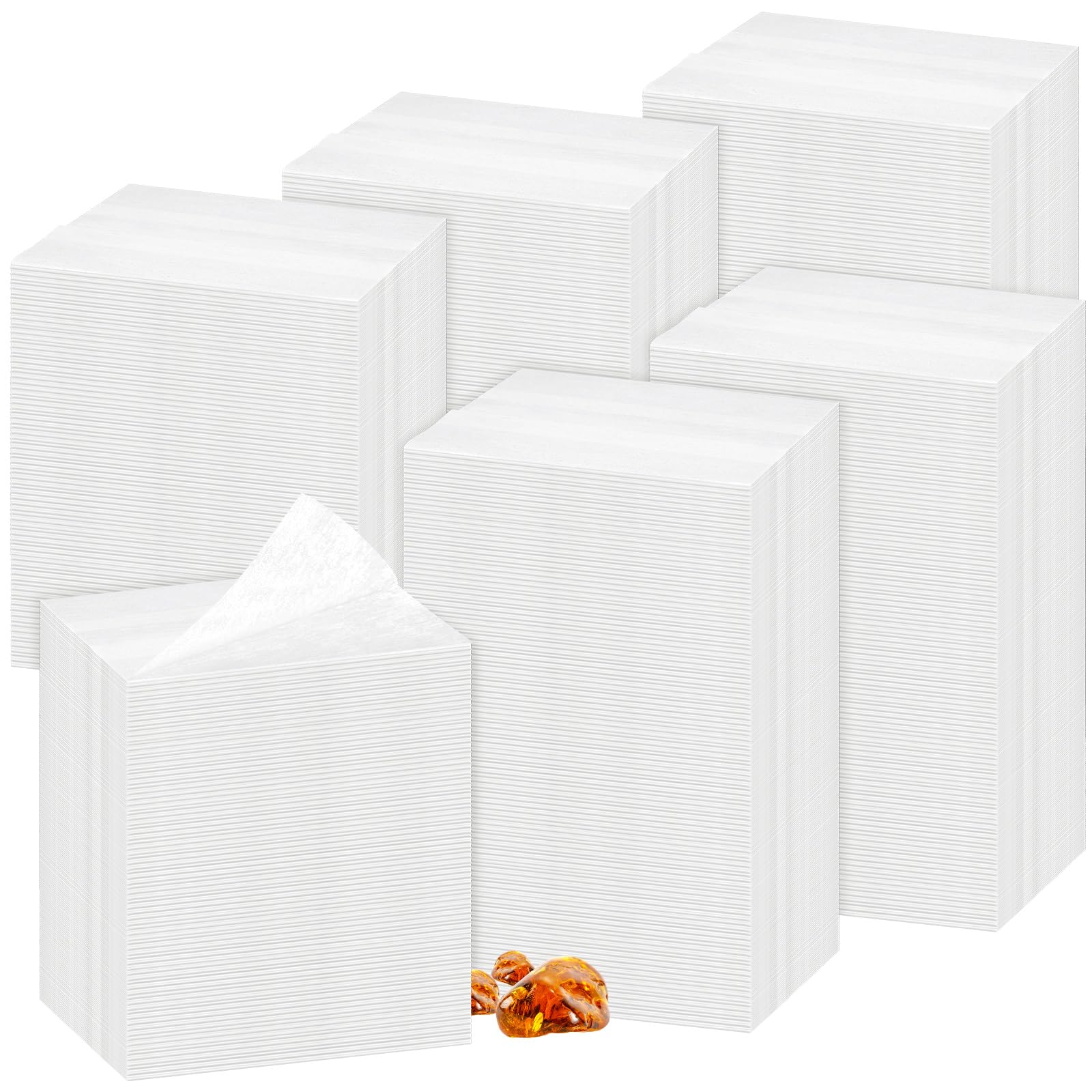 600 Count Dryer Sheets Bulk Fabric Softener Amber Vanilla Scent Dryer Sheets Naturally Softens and Removes Static Cling, Ideal for Large Households, Sensitive Skin