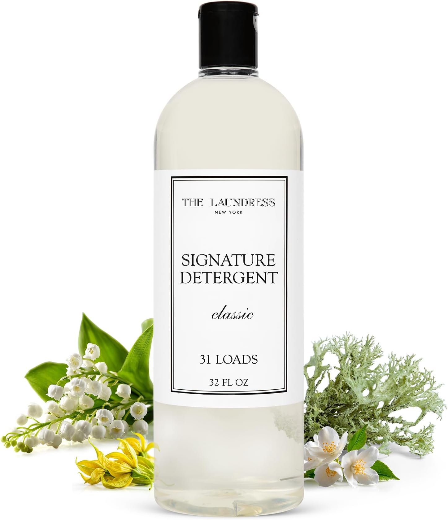 Signature Detergent Classic, 32 Fl Oz, Laundry Detergent Liquid, Concentrated, Stain Remover