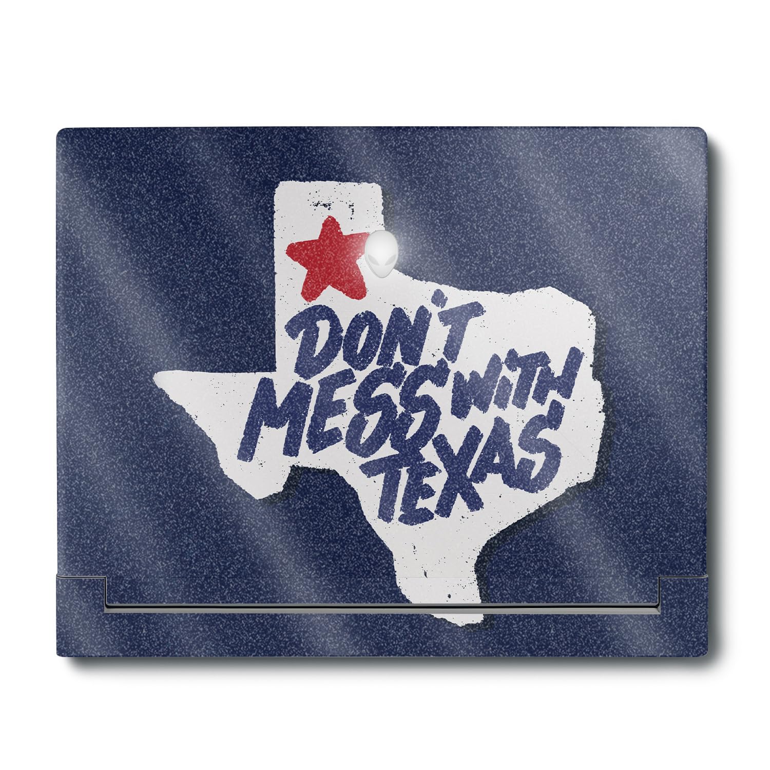 MightySkins Glossy Glitter Skin Compatible with Alienware X16 R1 (2023) Full Wrap Kit - Dont Mess with Texas | Protective, Durable High-Gloss Glitter Finish | Easy to Apply | Made in The USA
