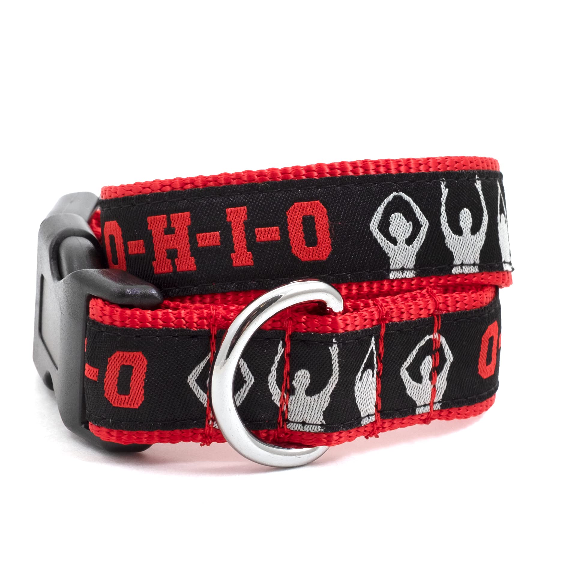 Ohio State Brutus Buckeye Dog Collar - Adjustable Nylon Collar For Small Dogs, Team Spirit Accessory