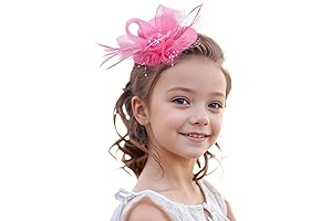 Mini Tea Party Hats - 2024 Small Kentucky Derby Fascinators for Kids Girls