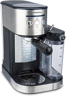 Tornado SIEBTRÄGERMASCHINE TCM-14125 Acier ET Noir