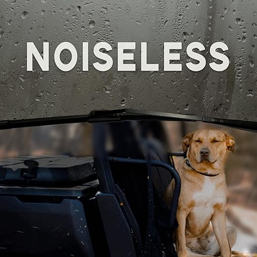 Miniatura 4 de Chikia Limpiaparabrisas manual UTV de 15.7 pulgadas para Can Am, Polaris Ranger, RZR, Hisun, CFMOTO, Axis, Massimo, accesorios de montaje de