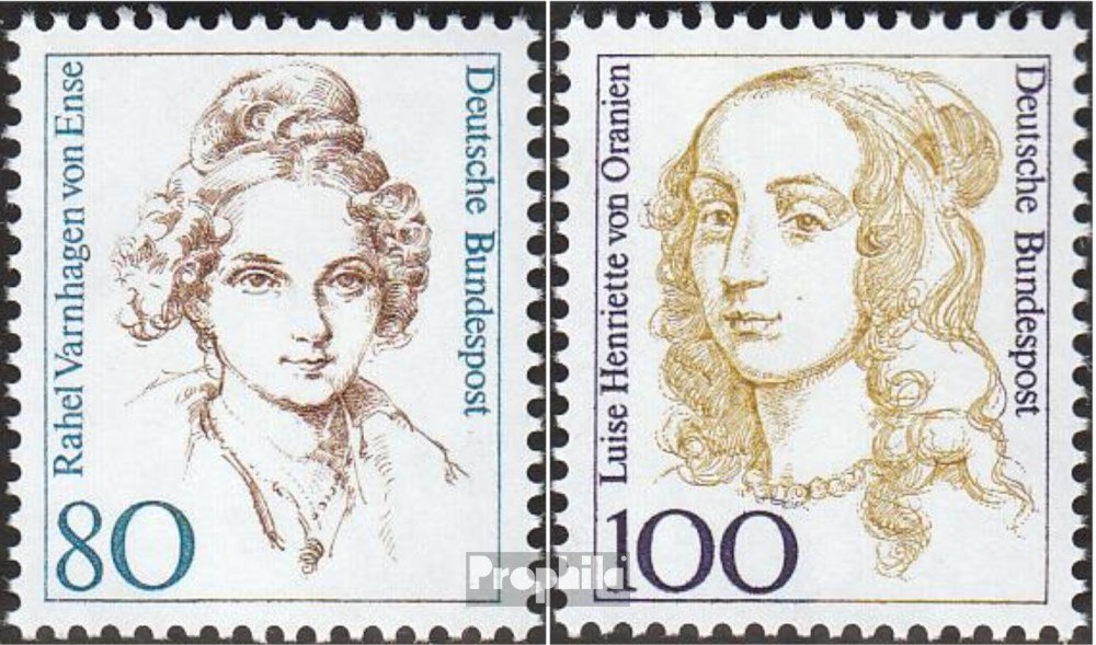 FRD Germany 1994 Painting Stamps Complete Set - MNH Unmounted Mint Never Hinged, Prophila Collection - View #9