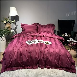 Bed Sheet Set White Gray Luxury Hotel Bedding Set 4pcs Flat Bed Sheet Duvet Cover Egyptian Cotton Silky Duvet Cover Set Bed Linings