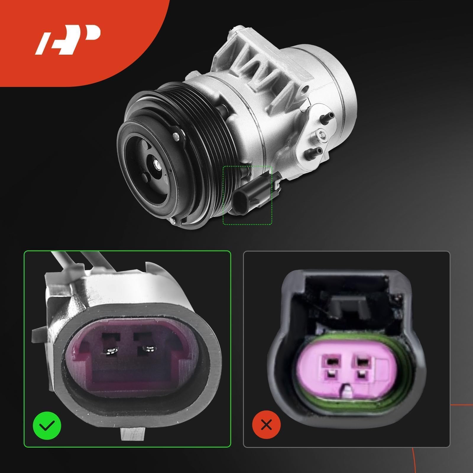 A-Premium Compressore AC con frizione compatibile con Ford Fusion 2006-2012 e Lincoln MKZ Zephyr e Mercury Milan Berlina
