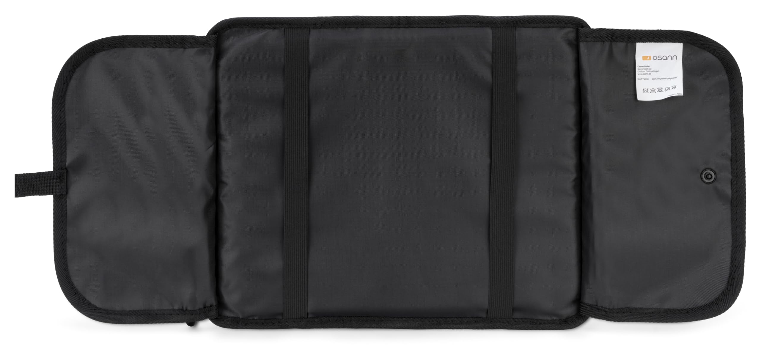 OSANN - Bandeja de viaje para niños y silla de coche - Negro, fácil almacenamiento, convertible en estuche para facilitar el transporte