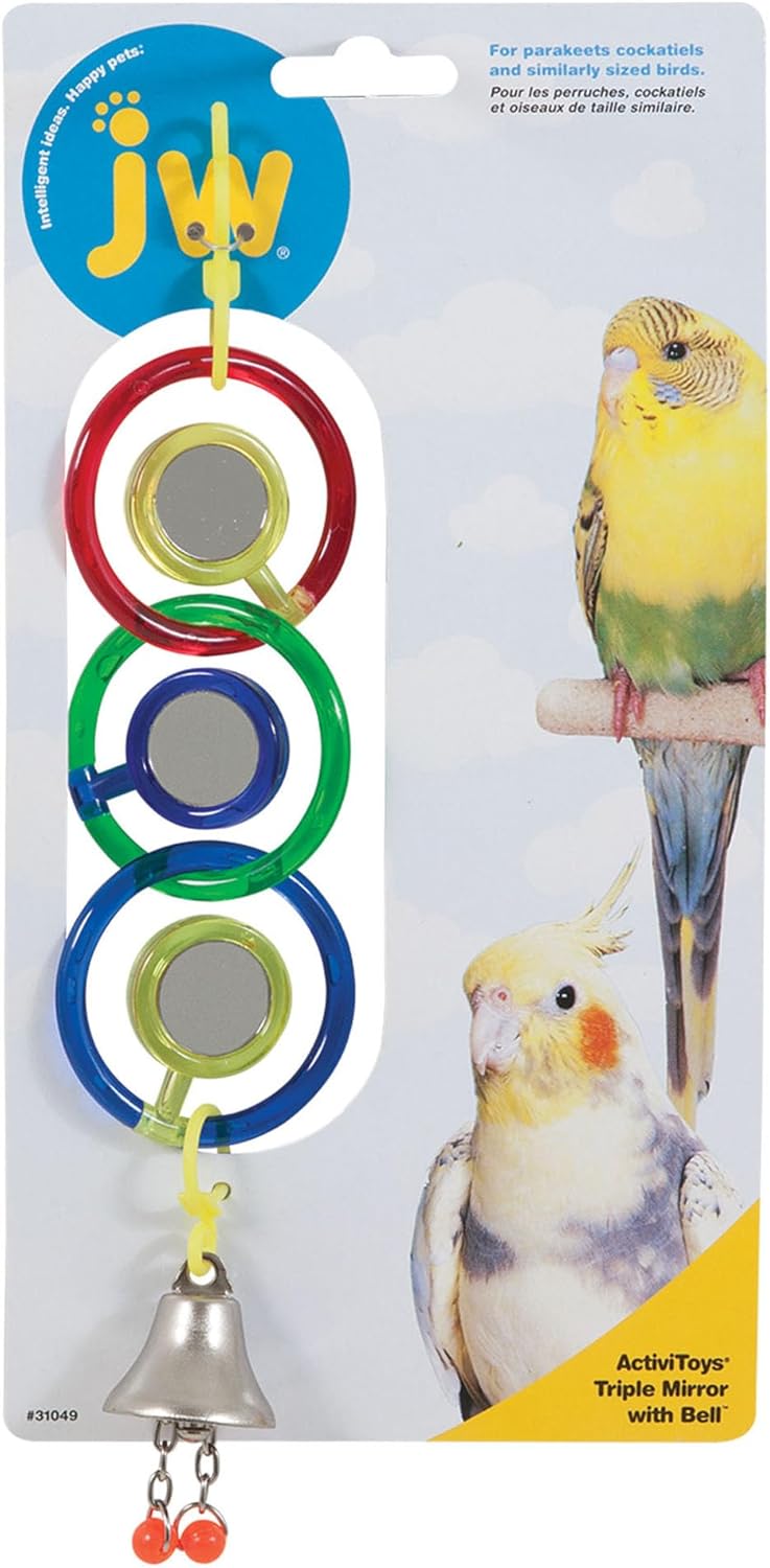 JW Pet Company Activitoys Triple Mirror Bird Toy Amazon.ca Pet Supplies