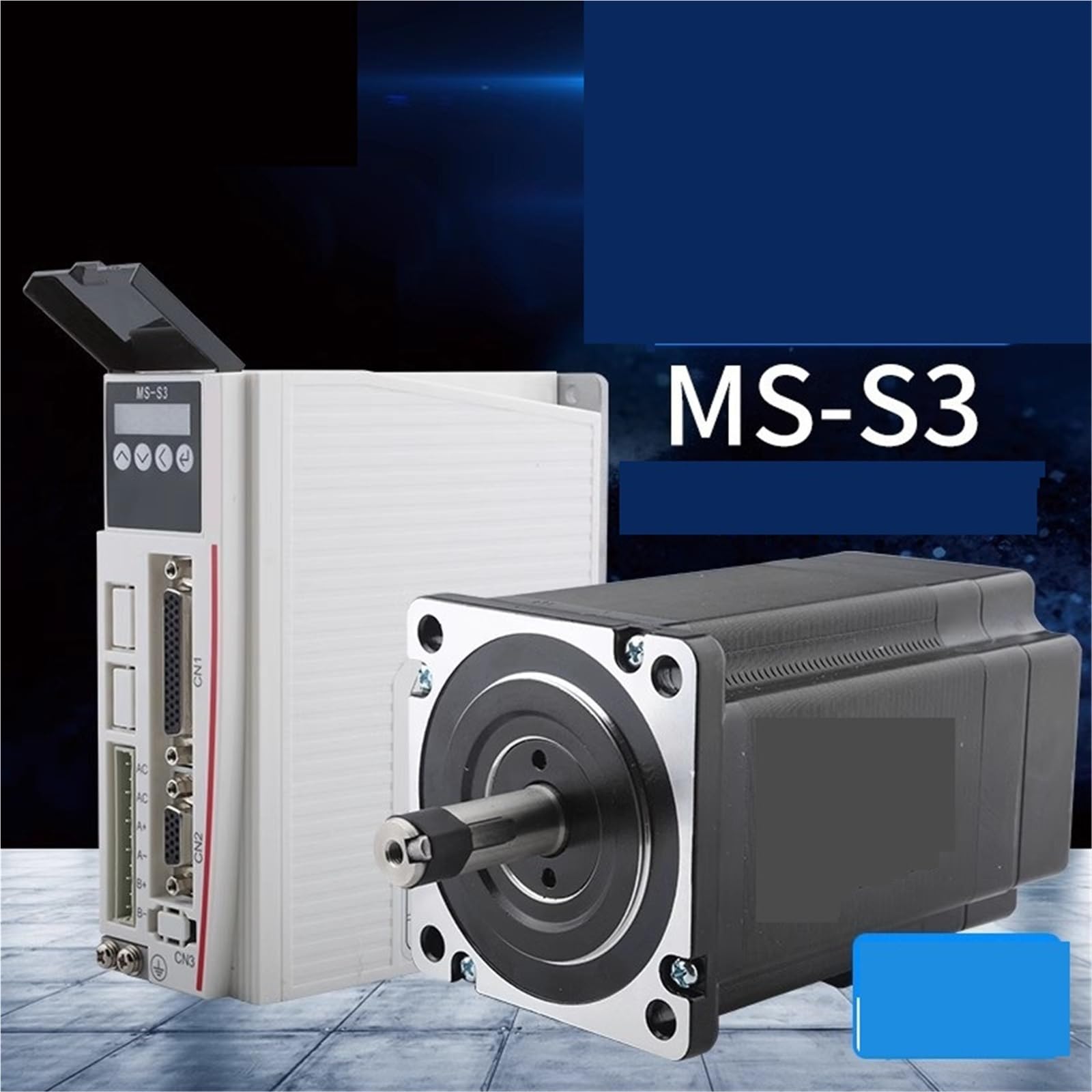 Sterownik silnika krokowego Sterownik hybrydowy serwomechanizmu MS-S3 z zamkniętą pętlą, wyświetlaczem cyfrowym i zestawem silnika krokowego Do drukarki 3D i maszyny rzeźbiarskiej