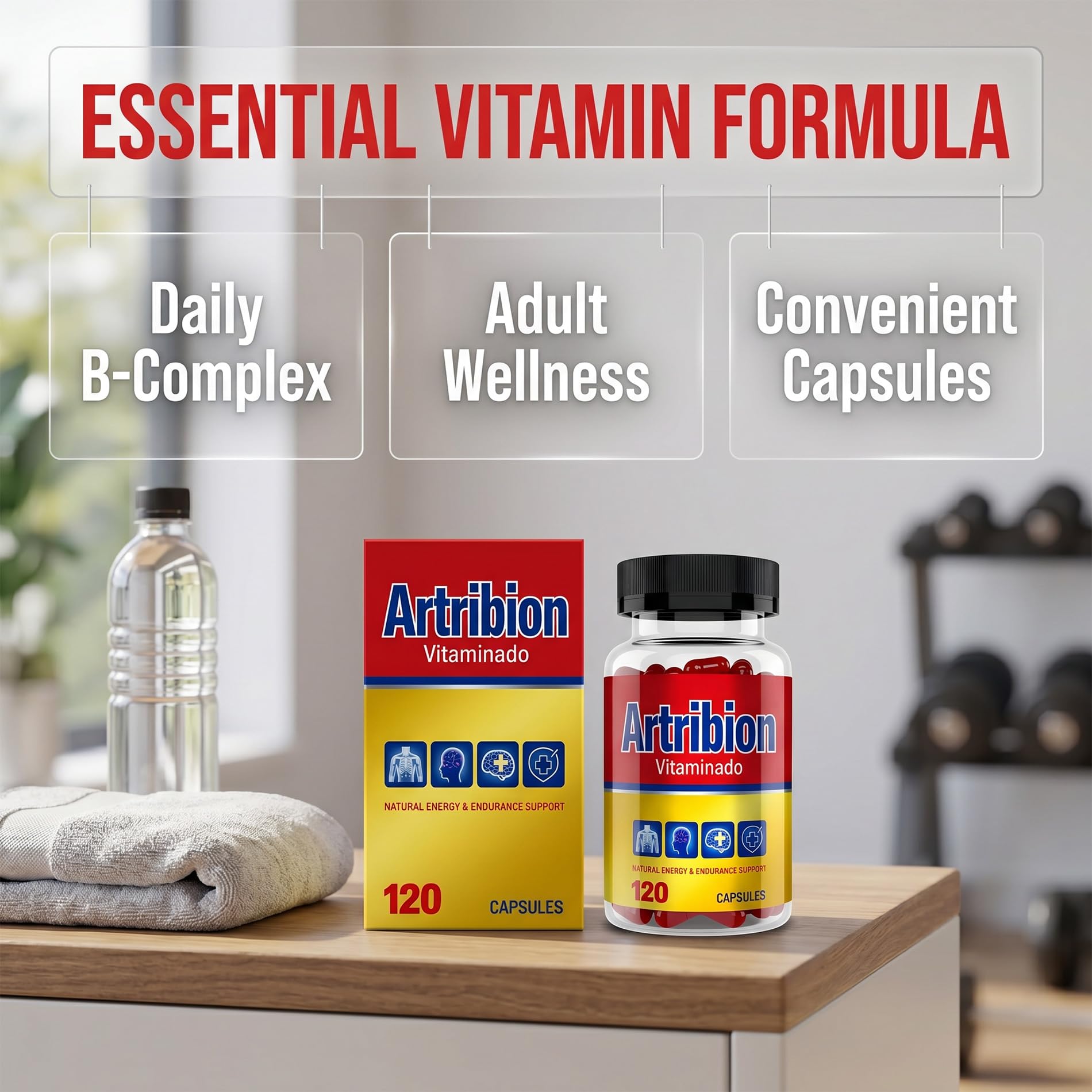 Artribion Vitaminado MAX B-Complex Capsules, Daily Nutritional Support with Essential B Vitamins, Easy Capsule Format, 120 Count (1) — Amazon image 8