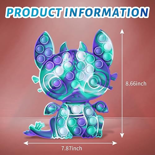 Miniatura 4 de Juguete sensorial para ansiedad con burbujas para apretar y aliviar la ansiedad y el estrés el nuevo dragón de la noche juguete sensorial para el