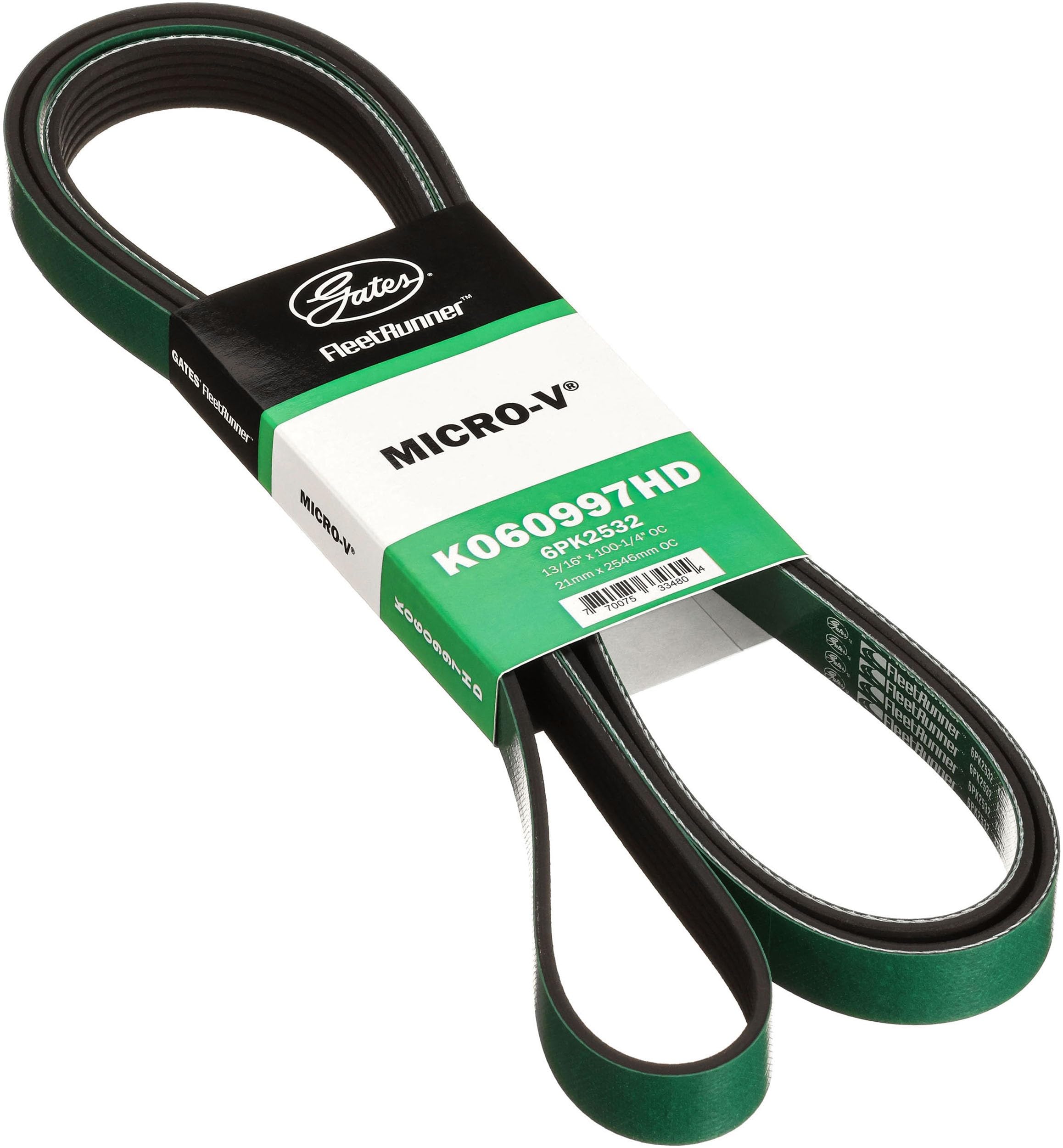 Amazon.com: Gates K060997HD FleetRunner Micro-V Serpentine Drive