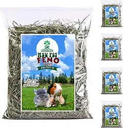 5 kg FENO SUPER PREMIUM VERDINHO PARA COELHO, PORQUINHO DA ÍNDIA,GERBIL, HAMSTER