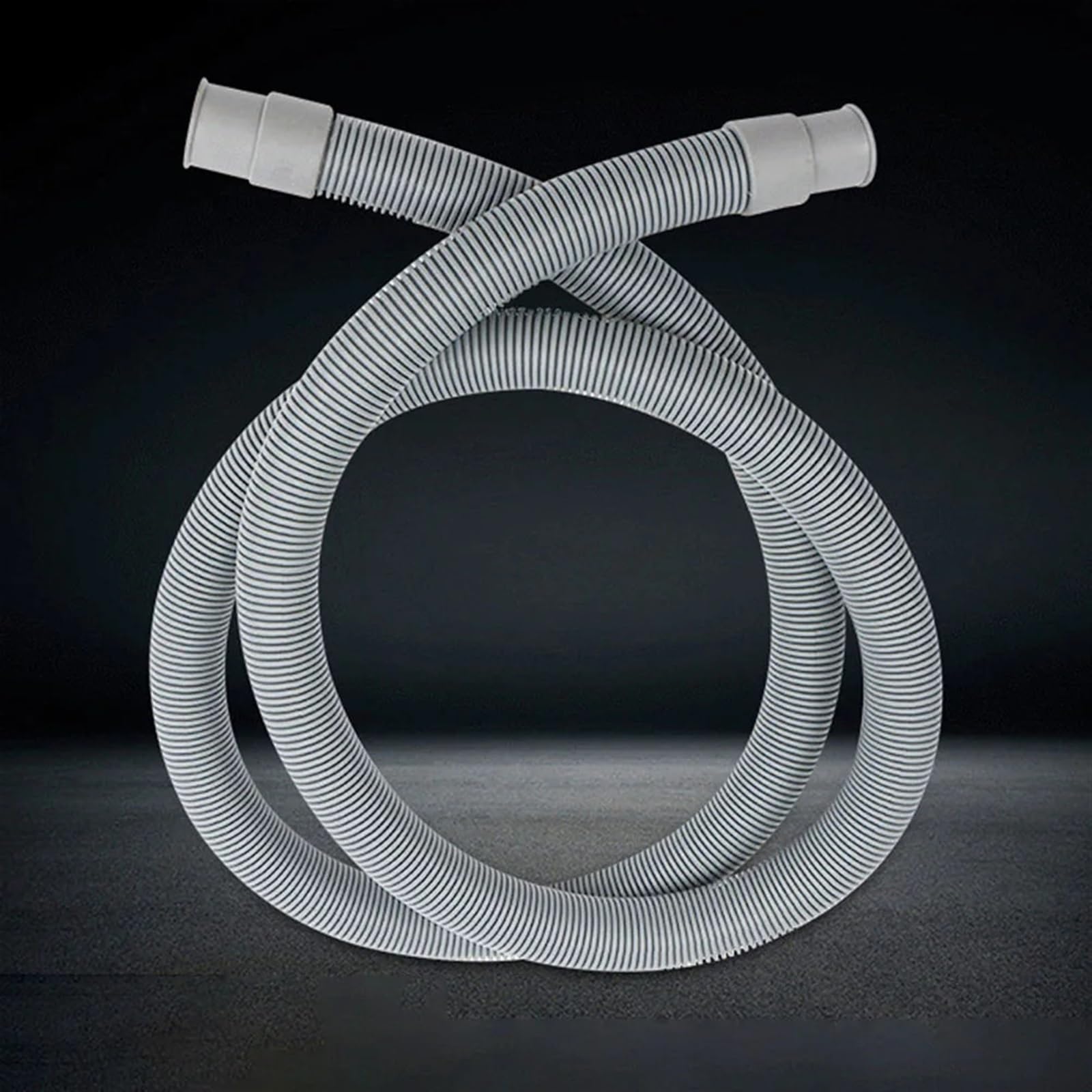 Desagüe de lavadora, manguera de lavadora de 100 cm, manguera de desagüe for lavavajillas, kit de abrazaderas de conector de tubo de extensión, soporte de tubo de drenaje en forma de U