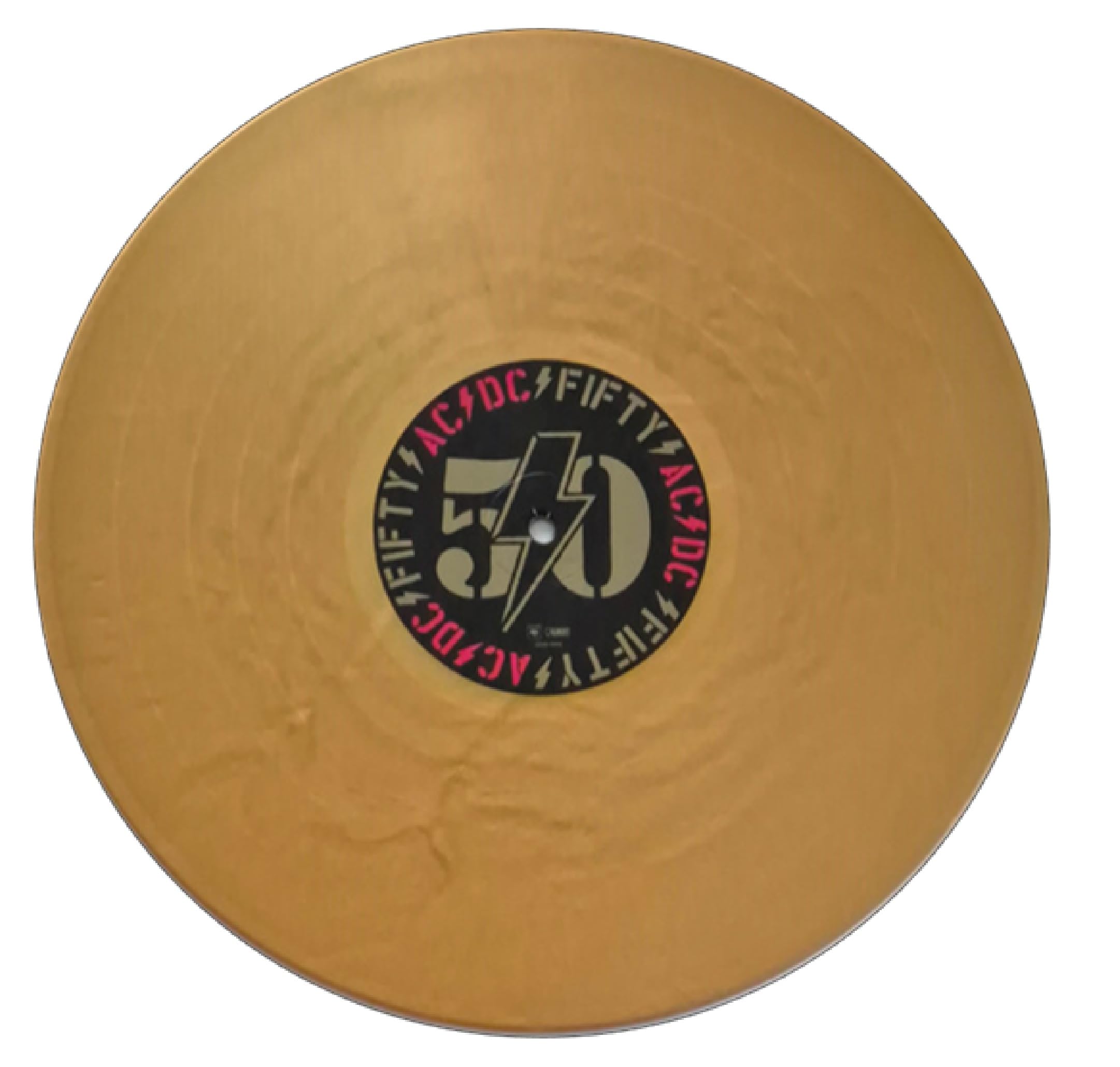 Back In Black 50th Anniversary by AC/DC | 50th Anniversary 180g vinyl Remastered Gold Color Album