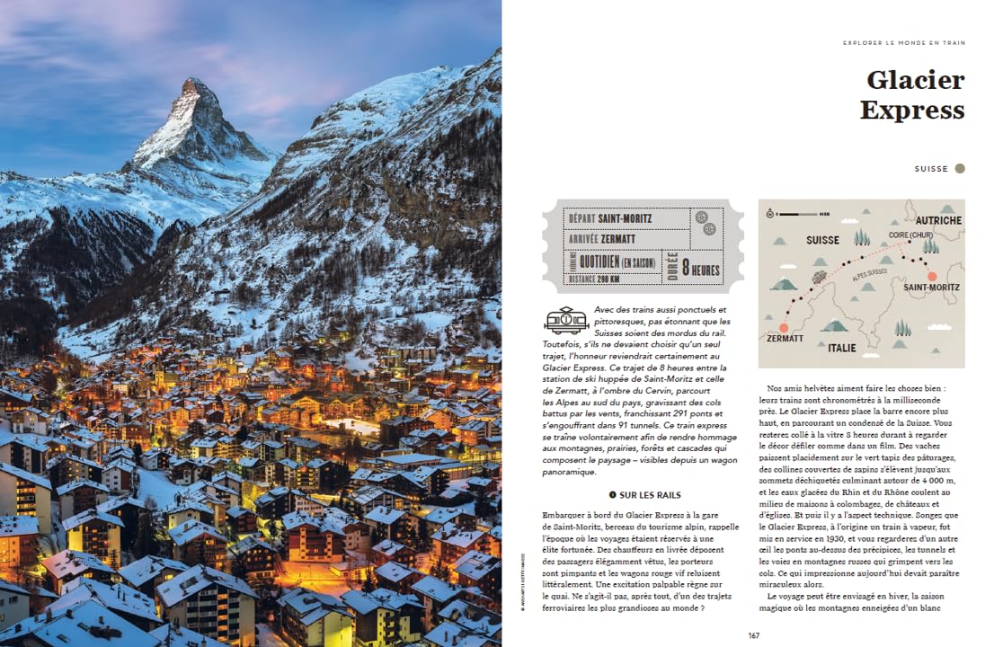Lonely Planet - Explorer le monde en train: 60 voyages sur les rails pour voir le monde autrement