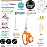 Sewing Kit for Adults,Maxfanay Needle and Thread Kit for Sewing,Professional Sewing Supplies Accessories with Tailor Scissors,43XL Thread,30 Needles,Yarn Snips and More for Travel Home Beginners