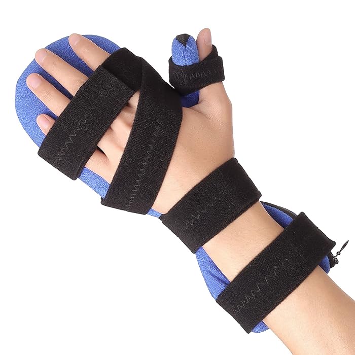 Buy Resting Hand Splint by Scurnhau Soft Functional Stroke and