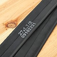 Vista 4 de RUTU 27 tubos para neumáticos de bicicleta de 1 3/8 (tubo de 700 x 35-40), tubo interior de 27 x 1.3/8 con válvula Schrader de 1.260 in y accesorios
