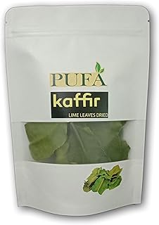 Sponsored Ad - Pufa Dried Kaffir Lime Leaves - Pure Natural Lime Tree Leaf in Resealable Bag - Fresh Kaffir Lime Plant Lea...