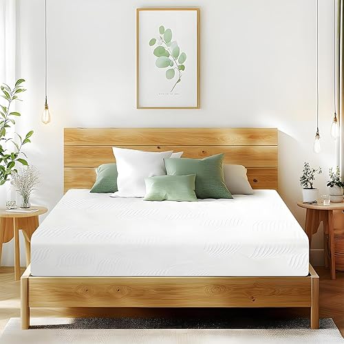 Miniatura 10 de Colchón tamaño individual XL, colchón de espuma viscoelástica de gel refrescante de 8 pulgadas en una caja, sin fibra de vidrio, colchón