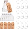 50 Pieces Footprint Bottle Opener Baby Shower Favors for Guest with Keychain and Organza Bags Tags silver