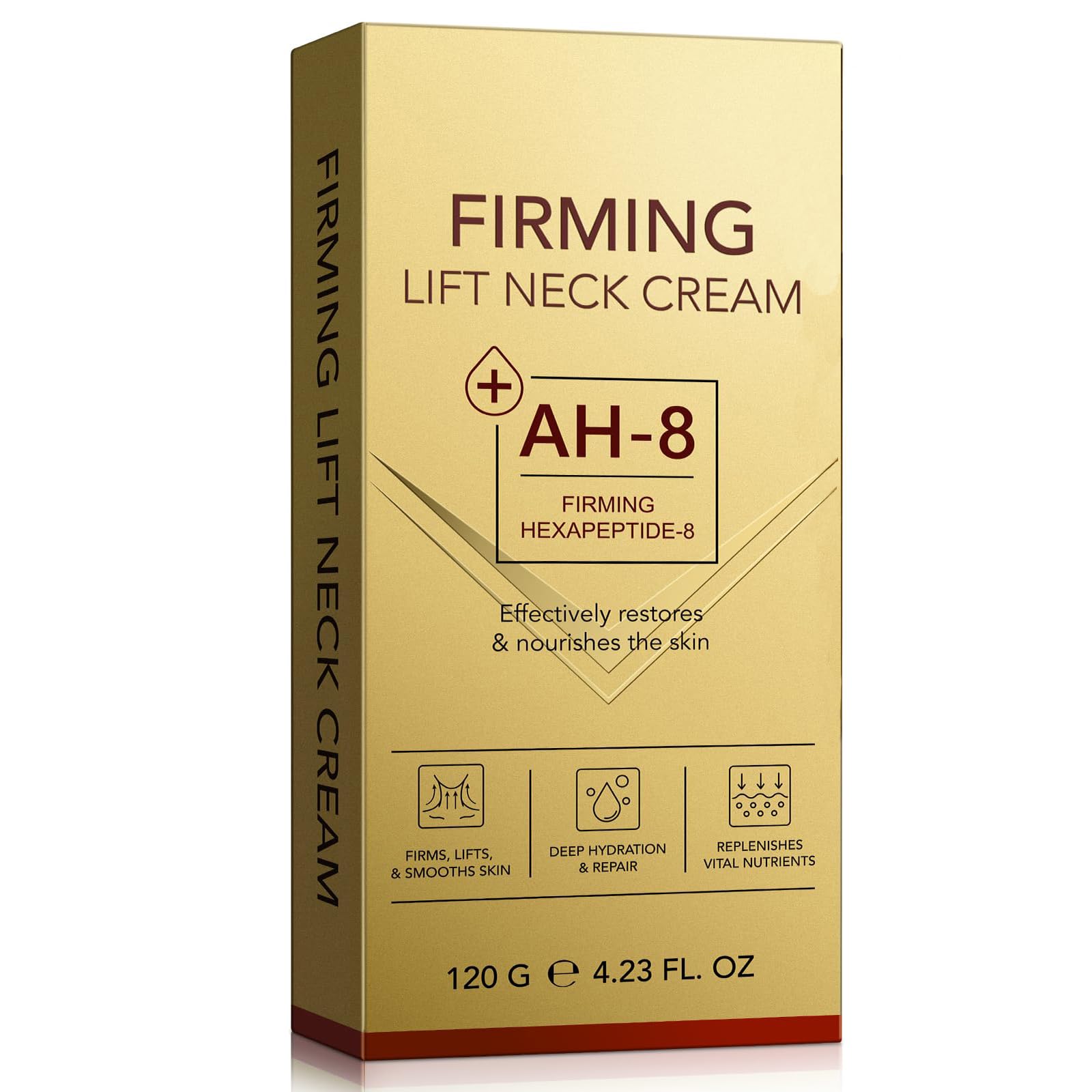 AH-8 Firming Neck Cream for Crepey Skin Body Care Comfort,Roller Neck Cream,Tightening Lotions Cosmetic Skin Body Care Repair (1pcs)