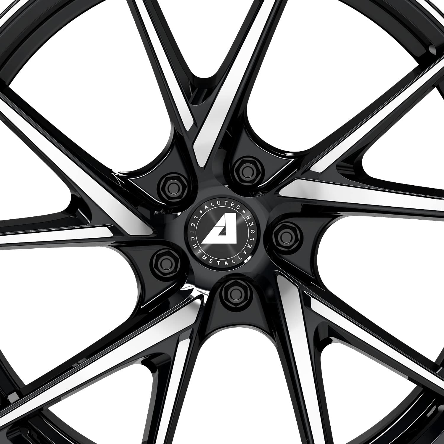 4 x felgi Alutec ADX.01 7.5Jx18 ET40 5x114,3 diamentowo-czarne, polerowane frontowo kompatybilne z Renault Clio Espace Fluence Kadjar Kangoo Koleos Laguna Latitude