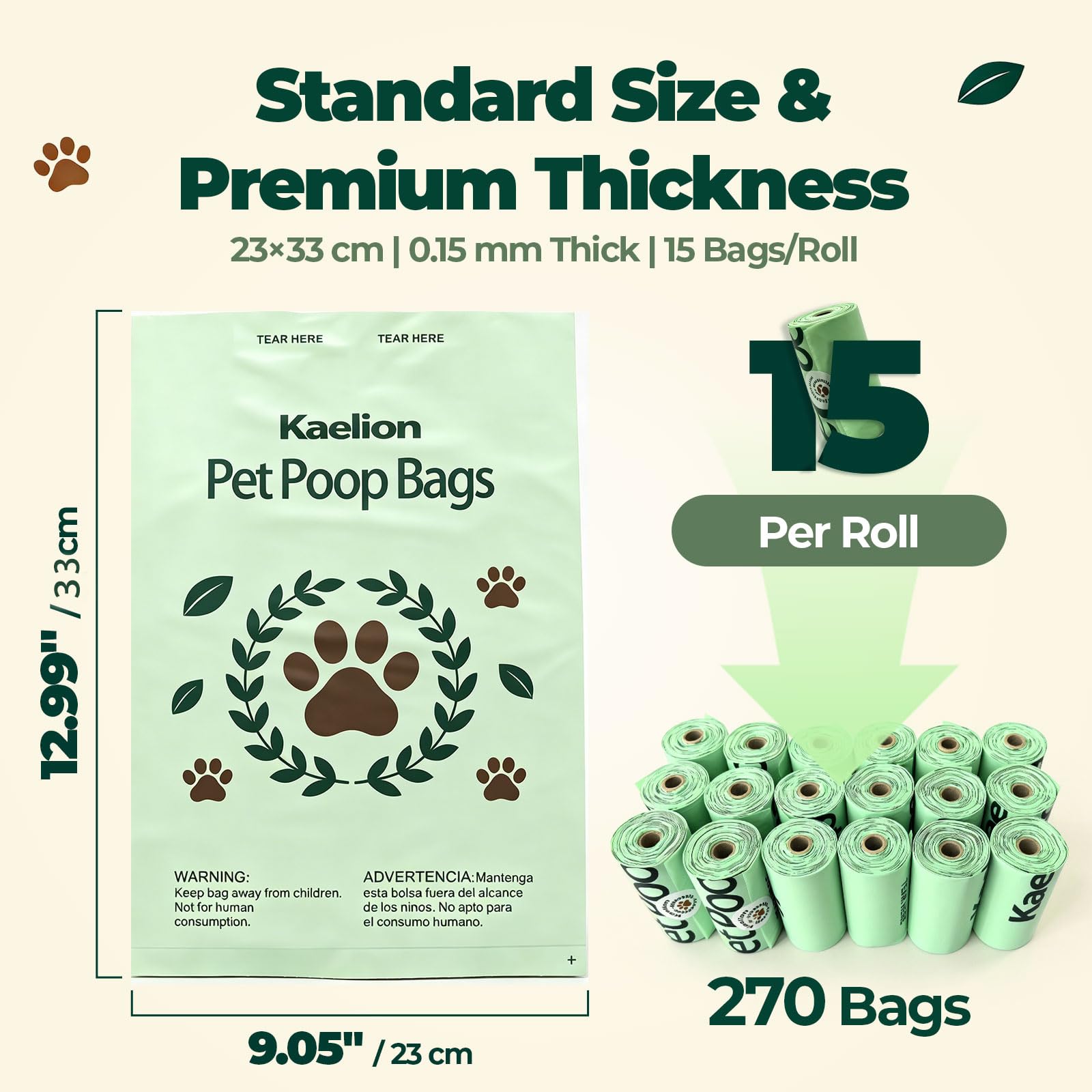Certified Compostable Dog Waste Bags Gallery Image