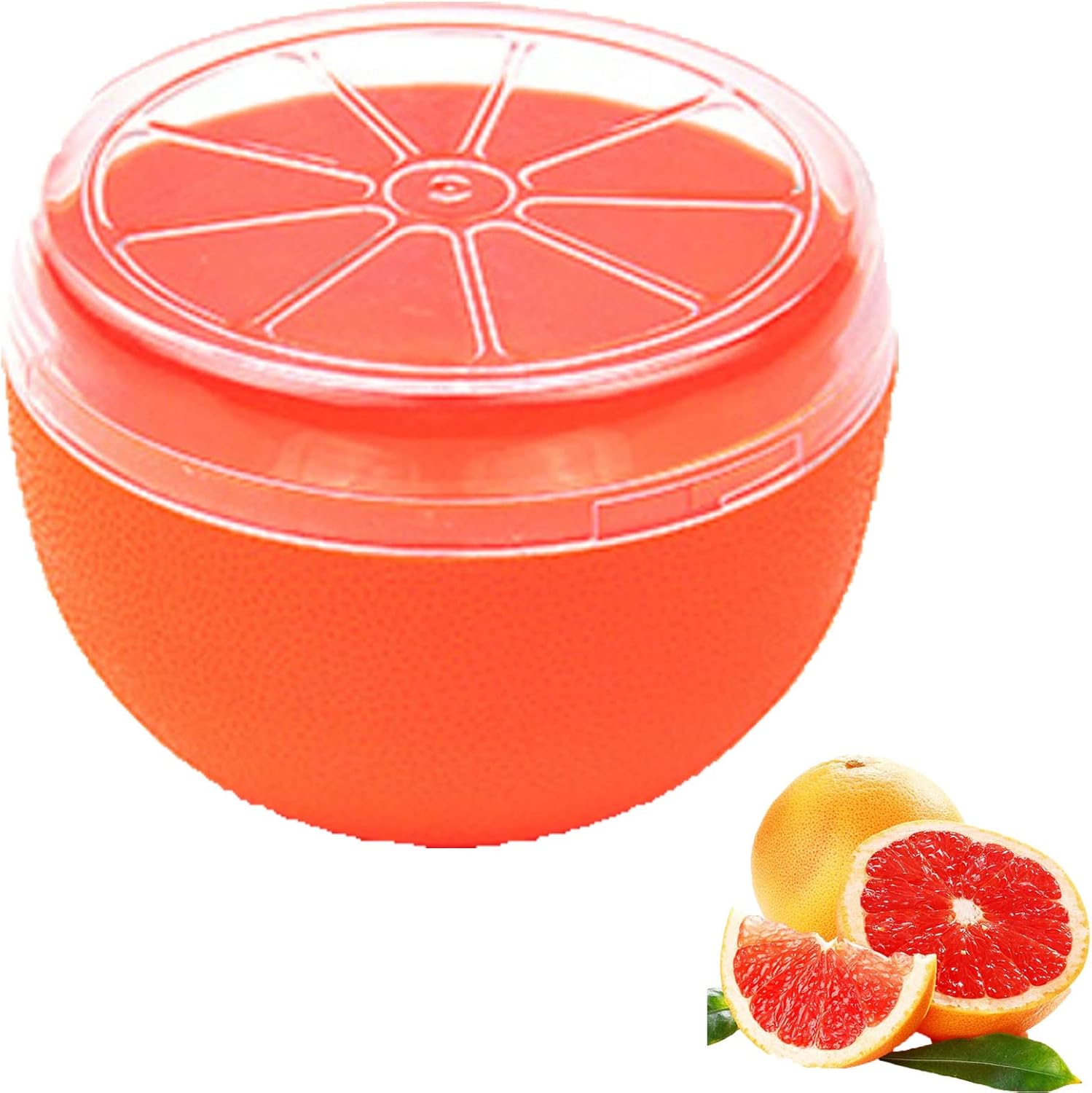 Orange Storage Containers, Reusable Grapefruit Keeper for