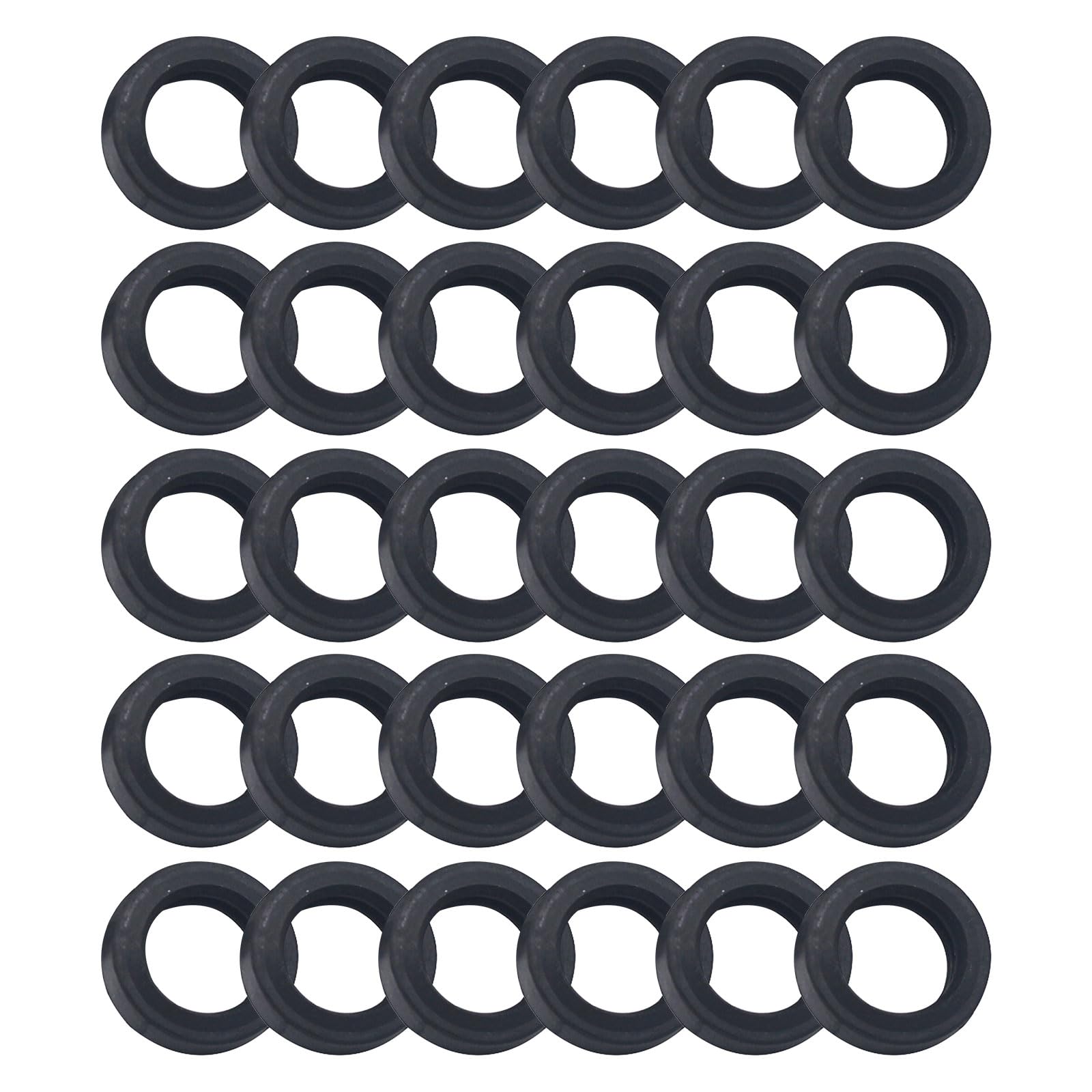 Rubber Gaskets Washer Rings Leakproof Silicone Gasket Rings Ensures a Secure Seal for Wall-Hanging Stove Rubber Washer