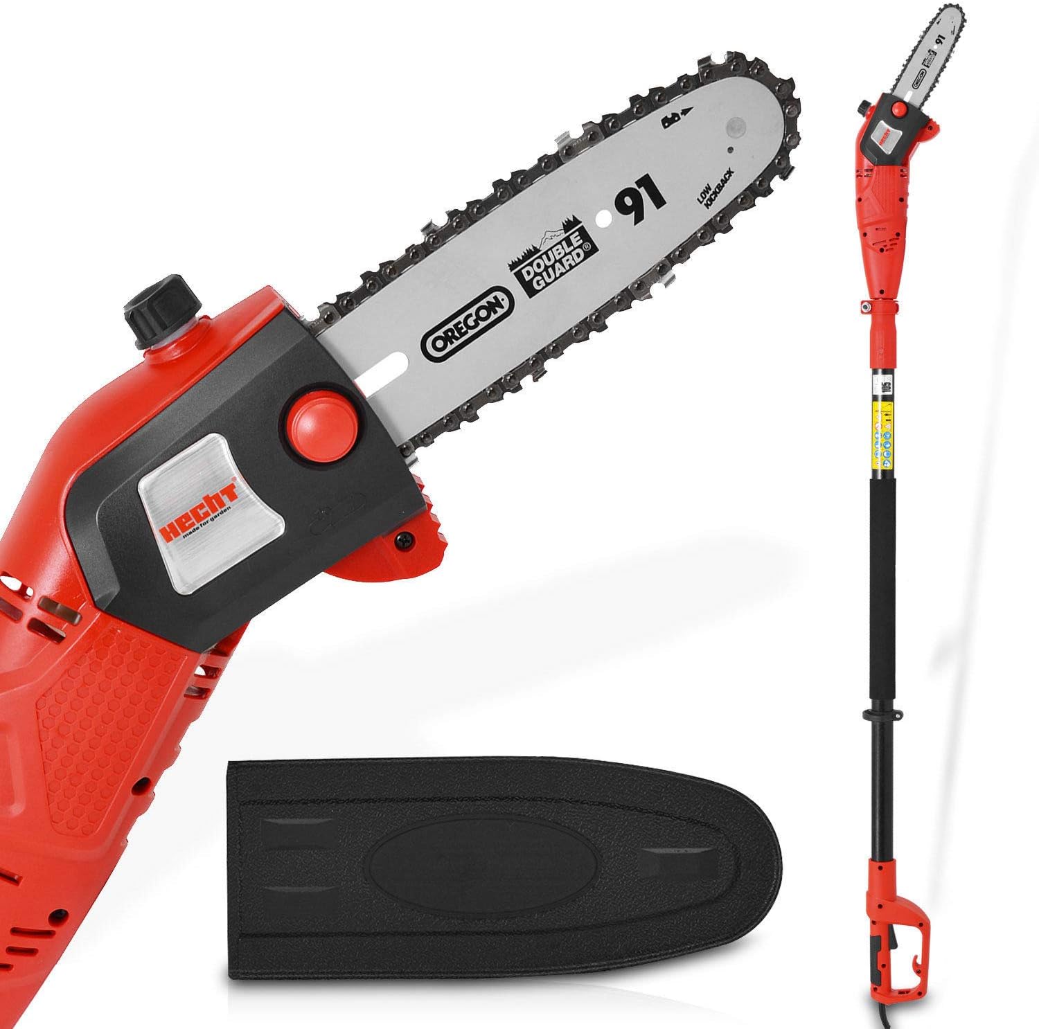 HechtElectric Pole Pruner 976 W Pruning Chain Saw 750 Watts Length 24 cm Working Height up to 4 m