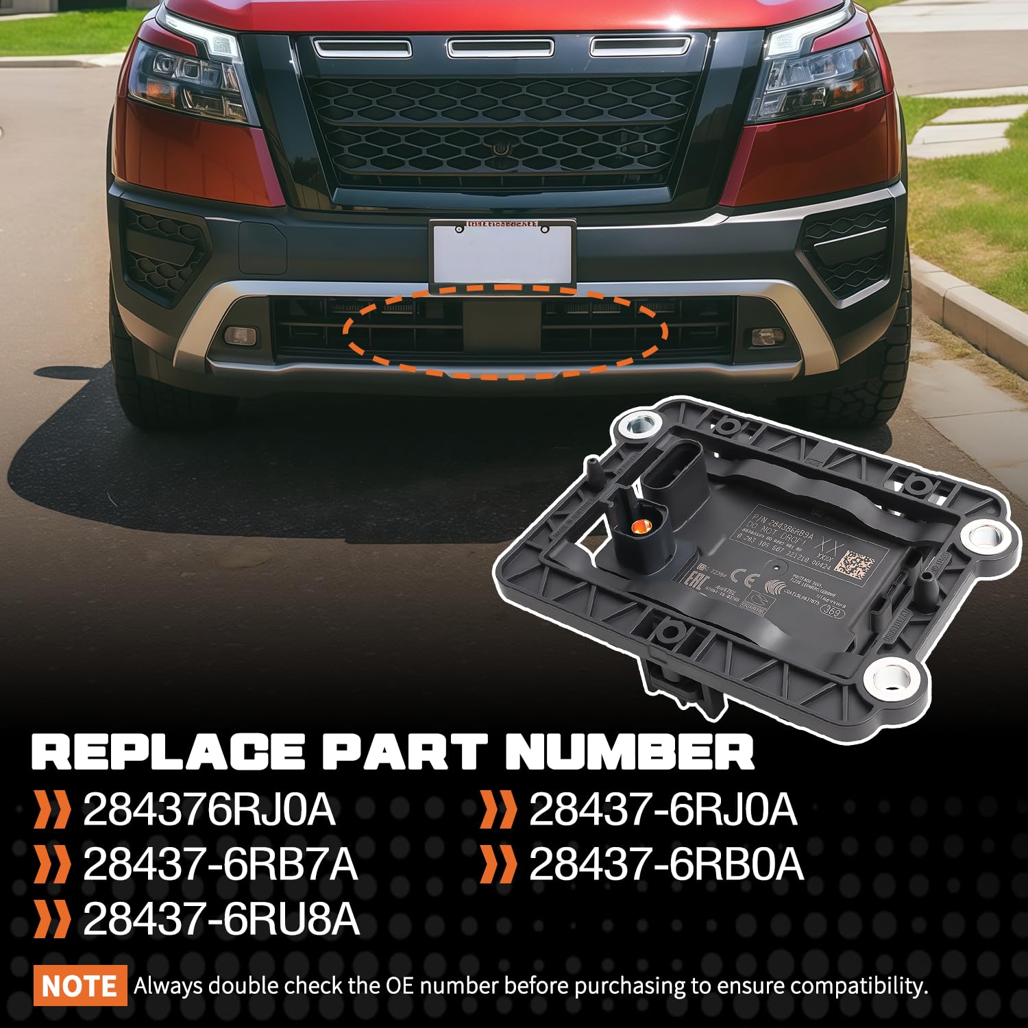 Amazon.com: Adaptive Cruise Distance Sensor Fit for Nissan