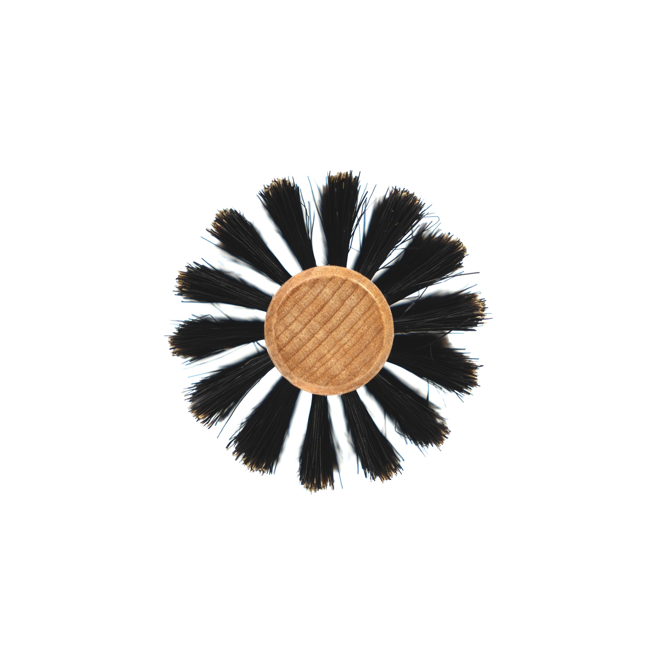 Fuller Brush Cepillo de pelo de madera de haya natural, mango ergonómico contorneado, cerdas de jabalí auténticas naturales, adecuado para cabello corto y mediano, suave con el cabello y mejora el