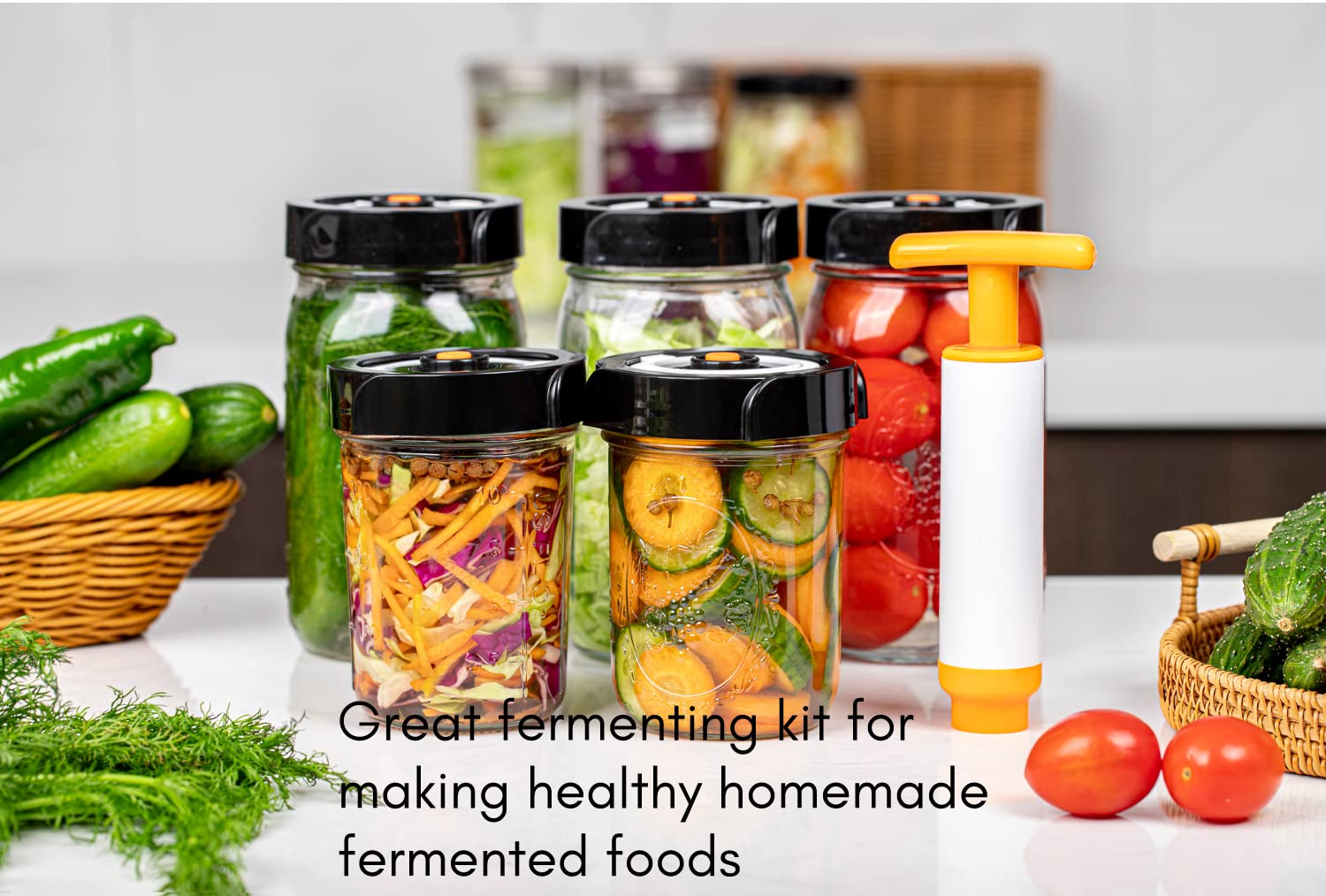 広口メイソンジャー用発酵キット 広口メイソンジャー用発酵キット 【公式通販】