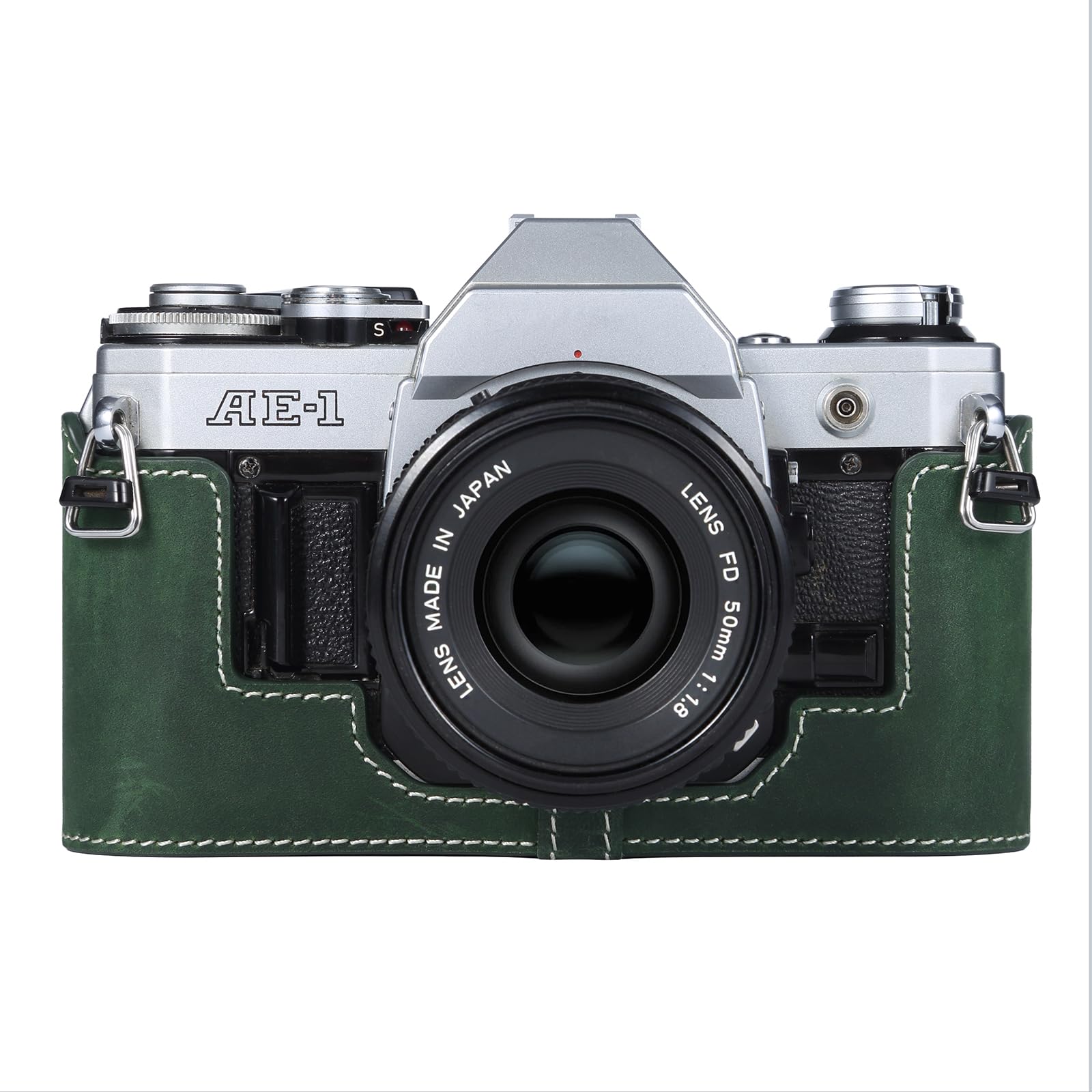 Camera Vintage Leather Program P/S AE-1 Canon 革ケース付き キャノン　オールドカメラ　NO.135725 Case For | Brown | フィルムカメラ