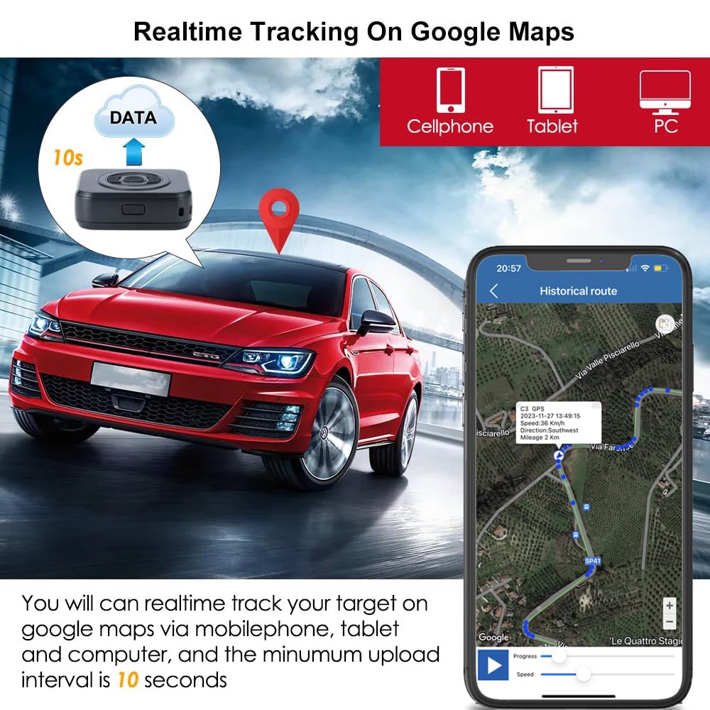 Mini Traceur GPS sans Abonnement avec SOS 4G,Localisateur Personne Alarmes Personnalisées,Balise de Localisation Personnelle SOS avec GPS Suivi en Temps Réel,Mini GPS Tracker 700mAh 4G TKS1