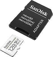 Vista 5 de SanDisk - Tarjeta de memoria MicroSDXC de alta resistencia de 128 GB (paquete de 2) para Garmin Dash Cam 57, 67W, Mini 2, 47 Series