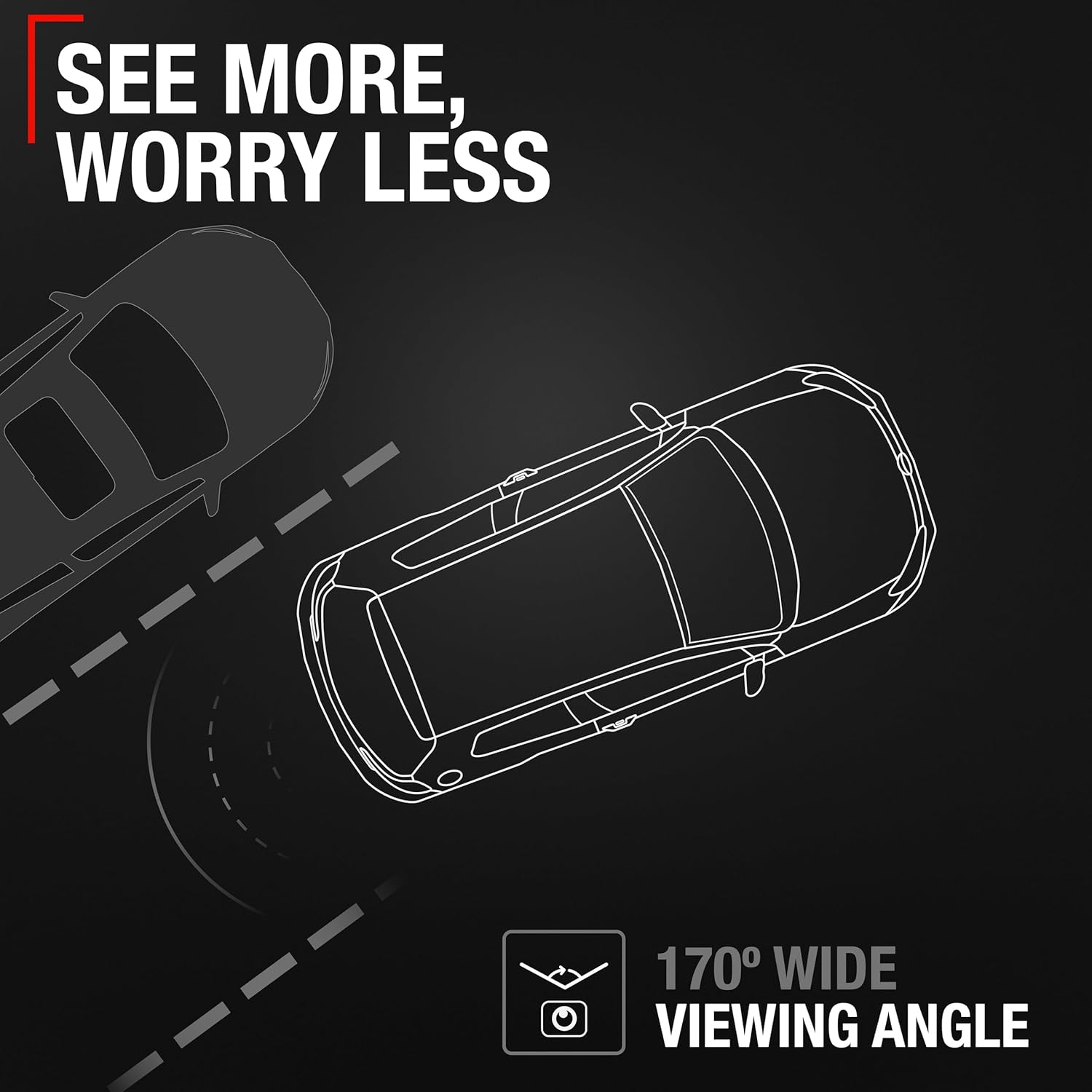 Rear View Backup Camera - Compatible with 2007-2013 Chevrolet Silverado; GMC Sierra 1500, 2011-2014 Chevrolet Silverado; GMC Sierra 2500 3500 - Reverse Park Assist Camera - OEM 23146157, 590-084