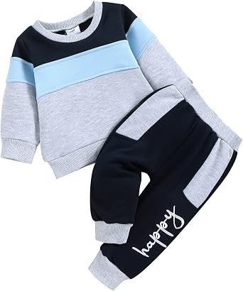 Baby Boy Clothes Infant Fall Long Sleeve Outfits Winter Clothing Sweatshirt Pants 2pcs Set